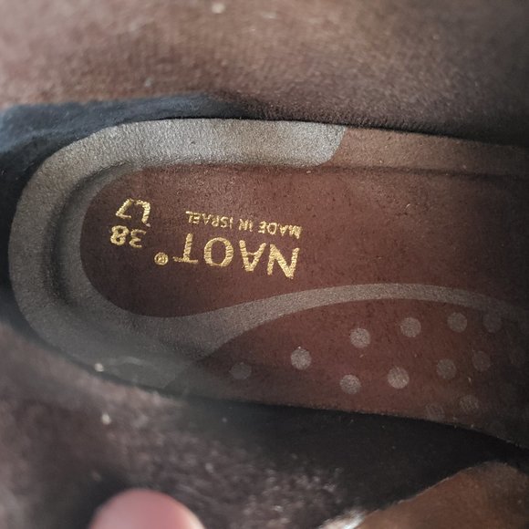 NWT Naot Sirocco in Volcanic Brown, Bronze, and Grecian Gold EU 38 - Picture 6 of 8